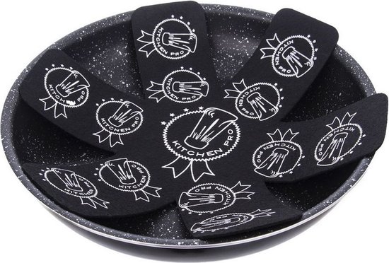 Gebrazy Lot de 12 Protections De Poêle en Feutre - Résistant à La Chaleur - Protection Empilable - Taille Réglable - Protection Antidérapante pour Poêles, Casseroles Et Bols Gebrazy Lot de 12 Protections De Poêle en Feutre - Résistant à La Chaleur - Protection Empilable - Taille Réglable - Protection Antidérapante pour Poêles, Casseroles Et Bols