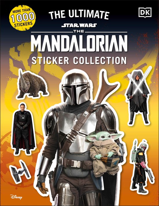 Ultimate Sticker Book- Star Wars The Mandalorian Ultimate St ... - cover