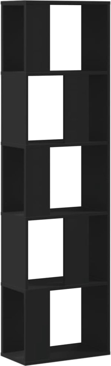 vidaXL Boekenkast met 5 schappen 60x30x180 cm massief mangohout | Leen Bakker