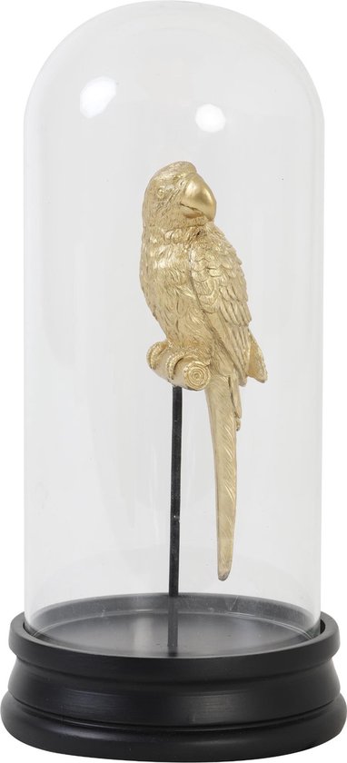 Light & Living Ornament Parrot - Goud - Ø14cm - Modern