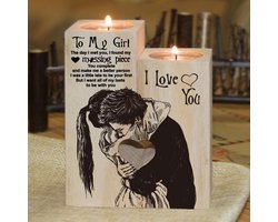 Verjaardagscadeau voor hem Haar kaarshouder Huwelijkscadeaus voor bruid en bruidegomparen, huwelijksdagcadeaus voor dames en heren, huwelijkscadeau, cadeaus voor bruiloft, verloving, Valentijnsdag