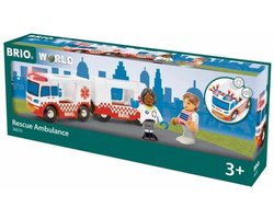 Brio ambulance - 4-delig
