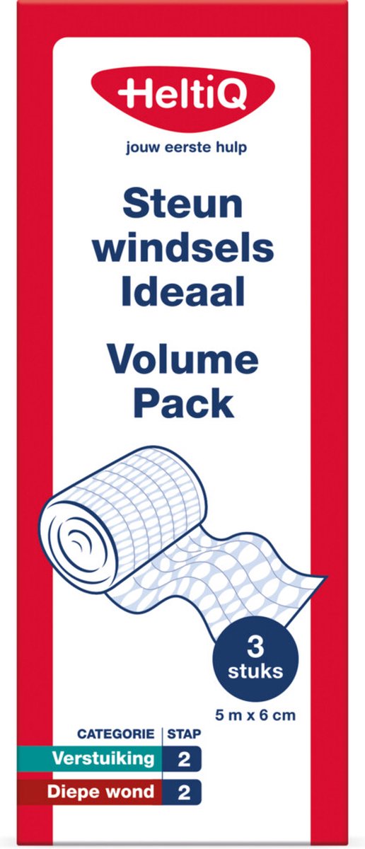 Goedkoopste Heltiq Steunwindsels volume pack 3 Stuks