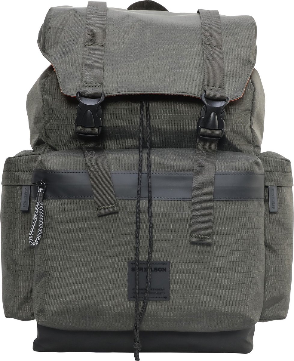 strellson Laptop rugzak Rugzak met laptopvak Northwood RS Cooper Backpack Khaki Kaki