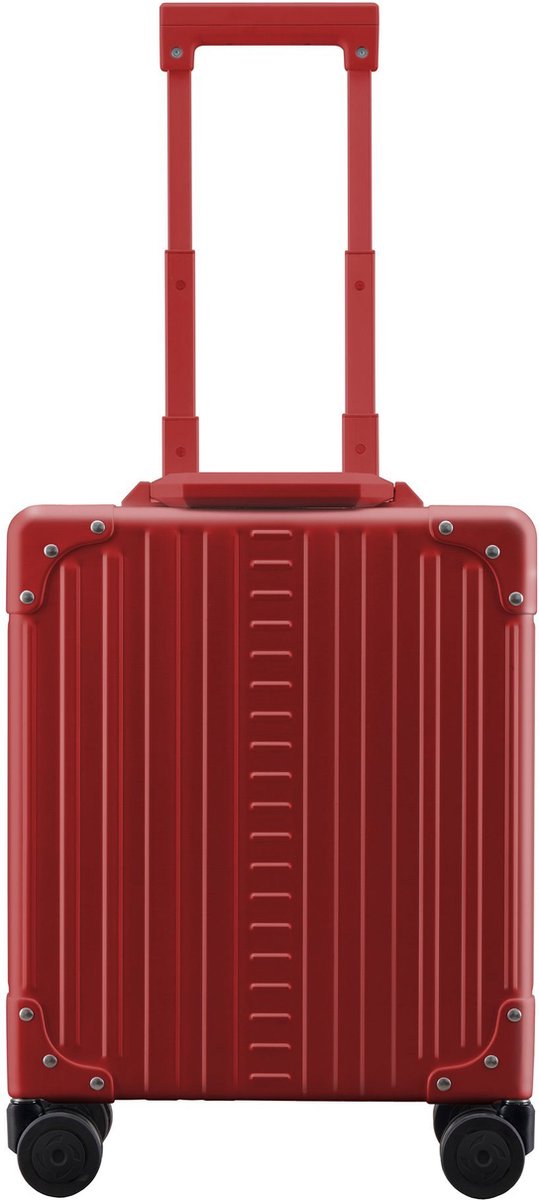 Aleon Business 4-Wiel Business Trolley 42 cm Laptopcompartiment - Harde bagage - TSA slot - ruby