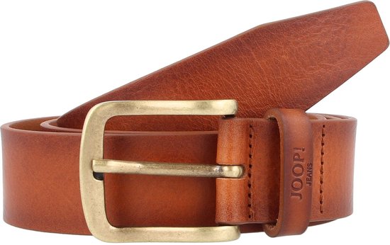 JOOP! Leren Riem Jeans Belt 4,0 CM W100 Sandalwood-Messing Bruine