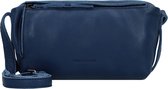 FREDsBRUDER Cuir Sac à épaule bandoulière Sac à épaule Leia Crossbag Arctic Night Bleu marine