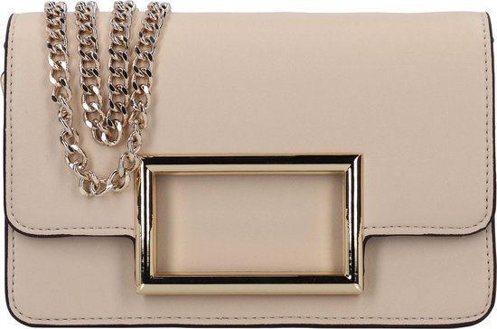 SEIDENFELT MANUFAKTUR Sac de soirée Sac à épaule Bjerre Crossbody Bag Creamy Cloud / Gold Écru