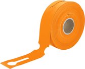 CombiCraft Sleufetiketten 260 x 50 mm Oranje - 500 stuks