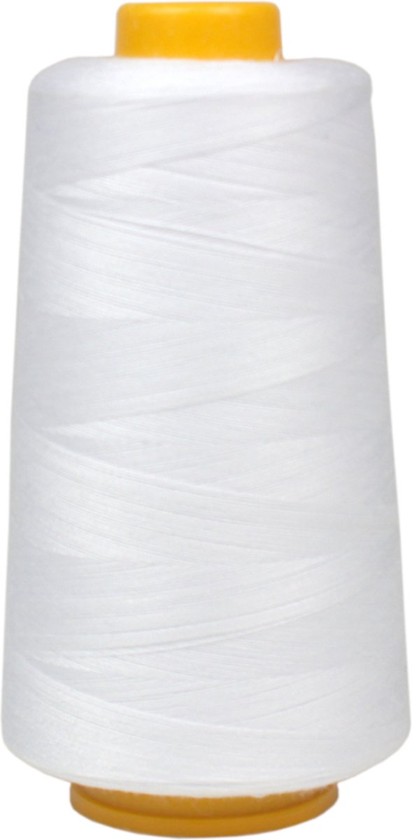 Lockgaren 100 polyester 2740 meter Kleur 009 Wit