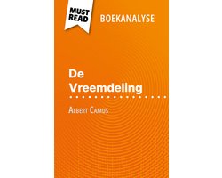 Omslag van De Vreemdeling van Albert Camus (Boekanalyse)
