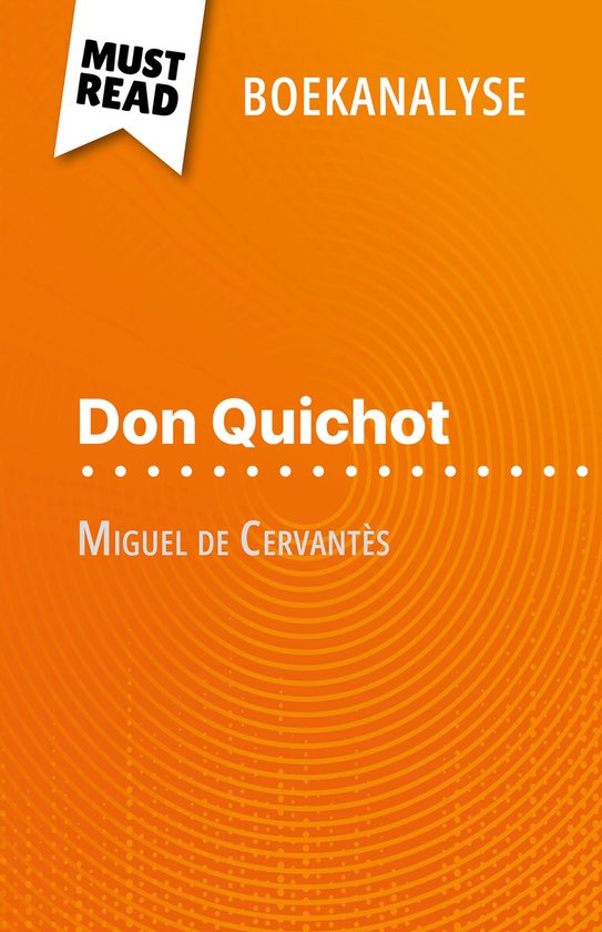 Don Quichot van Miguel de Cervantès (Boekanalyse) - cover