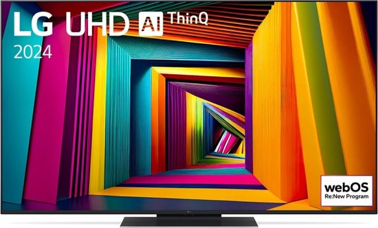 LG 55UT91003LA 55 | Ultra HD 4K LED Smart TV | WebOS + Wifi | AI Picture Pro | Local Dimming, Diep Contrast | HDR10 | 60Hz