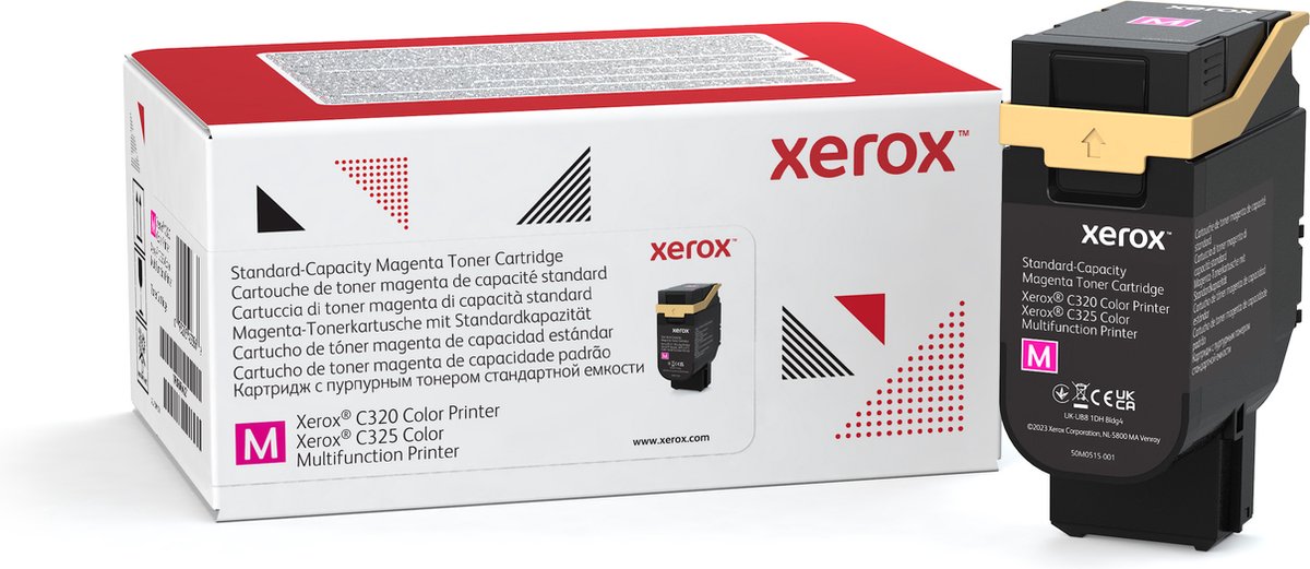 Xerox C320/C325 standaard capaciteit tonercassette, magenta (1.800 pagina's)