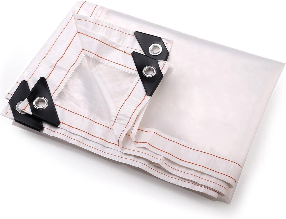 25m Clear Waterproof Cover Tarp Plant Luifel Transparante Cover Zware Tarp Sheet Cover Camping Vissen-Tuinieren Huisdier Hutch Dak Regendicht.