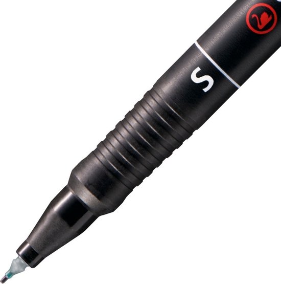 STABILO Write-4-all Permanente Marker – Medium – 10 Stuks Zwart – Schrijft Op 1000+ Oppervlakken