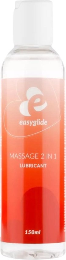 EasyGlide - 2 in 1 Massage en Glijmiddel op Waterbasis - 150 ml