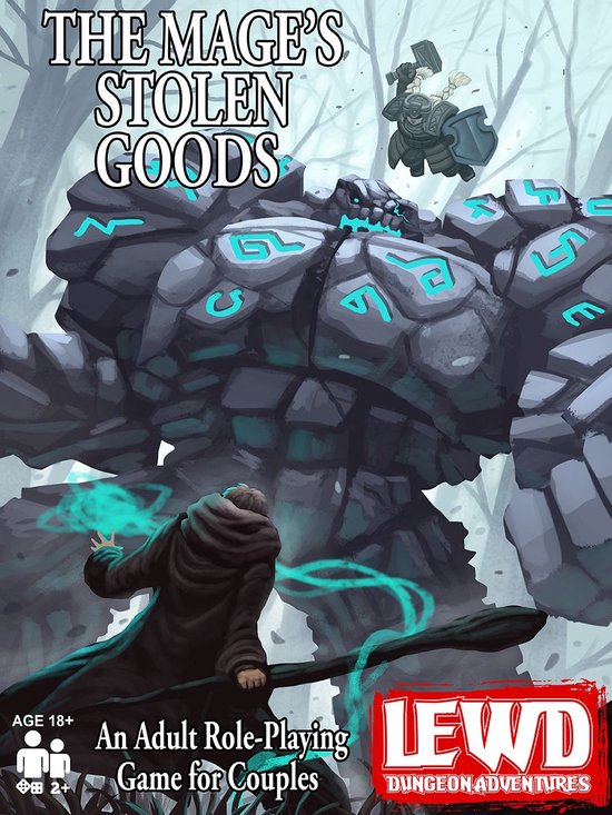 Lewd Dungeon Adventures: The Mage's Stolen Goods - cover