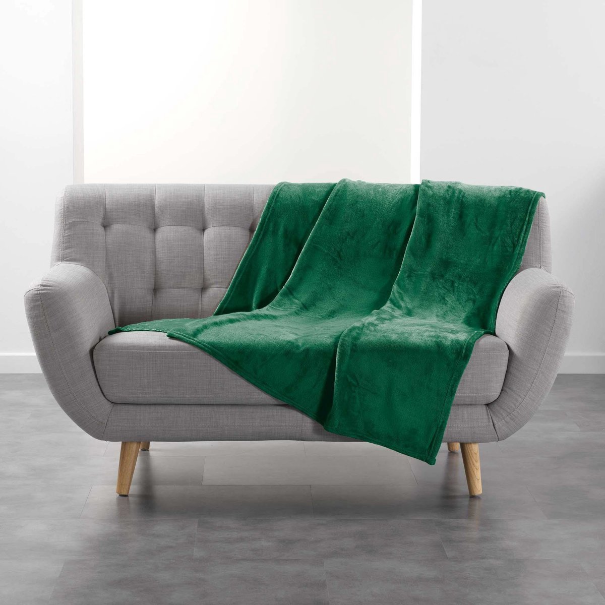 Plaid van flanel FLANOU, 125 x 150 cm