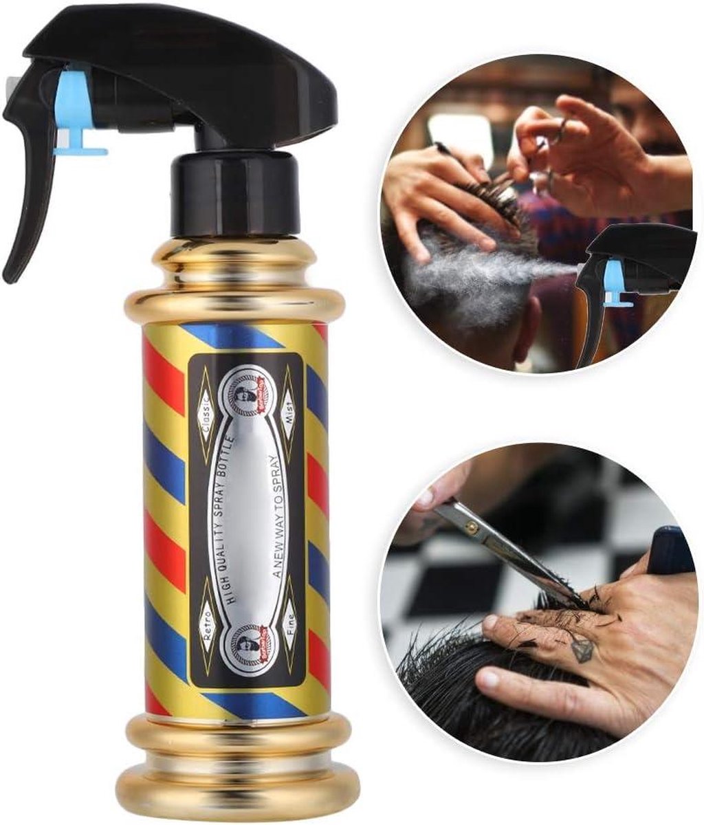 300 ml/500 ml Spray Fles Hervulbare Mist Fles Dispenser Kappers Lege Fles Aluminium Salon Water Kan Groothandel  66