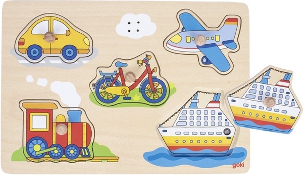 Steekpuzzel - Verkeersmiddelen