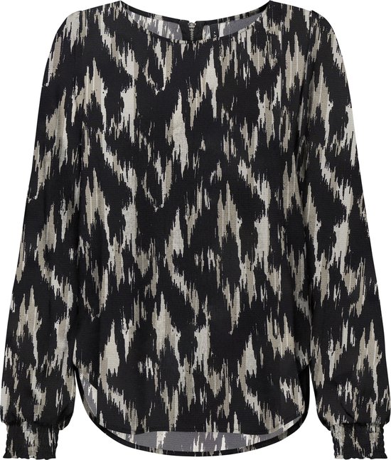 Only T-shirt Onlelite Life L/s Top Noos Ptm 15332214 Black 581 Dames Maat - 36