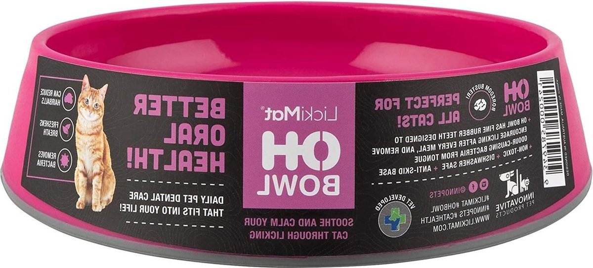 Verse Adem Kat Kom Roze One Size OB6001PK OB Kat Voerbak