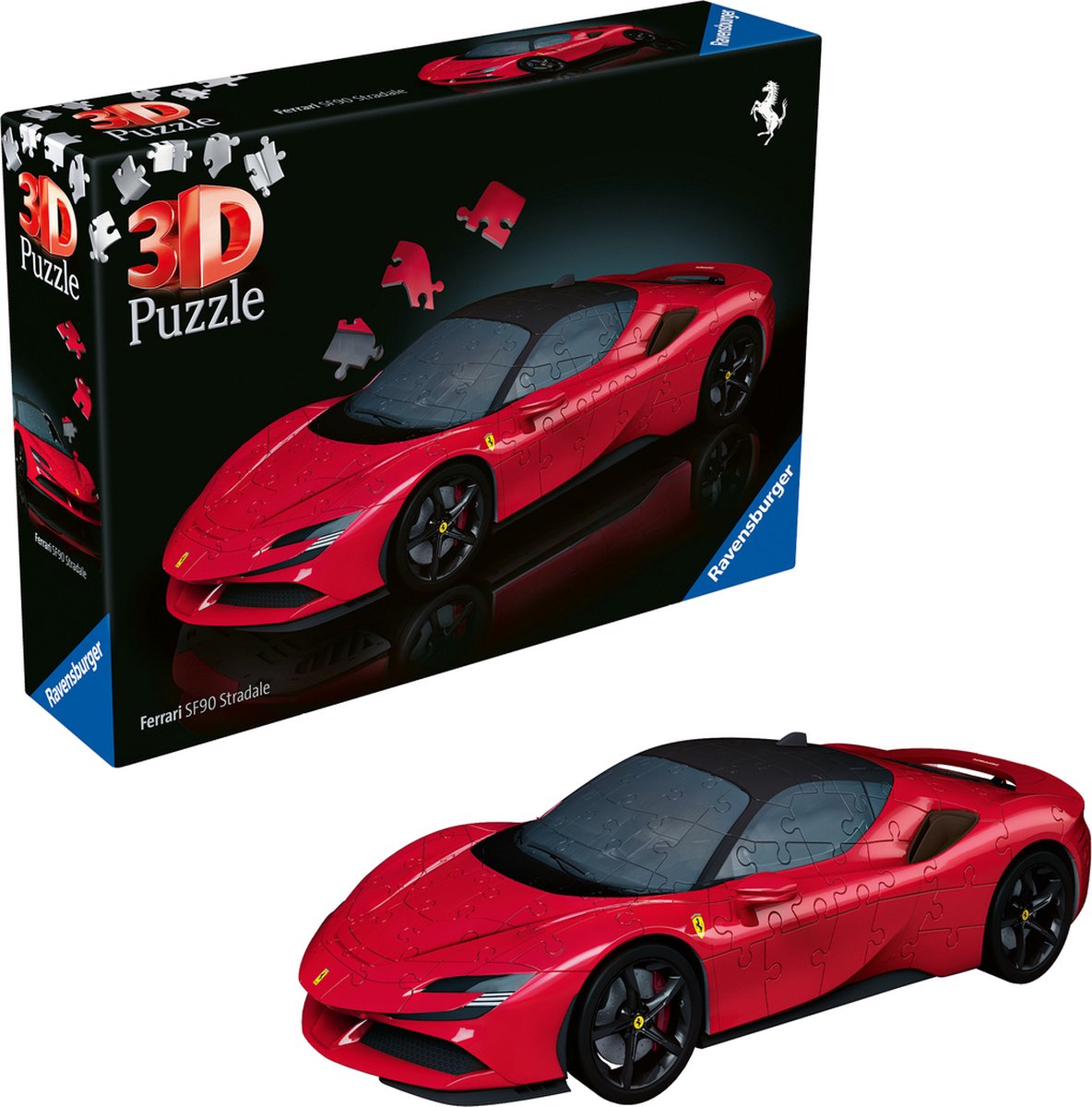 Ravensburger - Ferrari SF 90 Stradale - 3D Puzzel voor Kinderen en Volwassenen — afbeelding 6