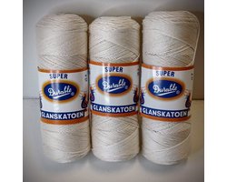 Durable Glanskatoen Nr. 10 - 087 ecru - Katoen Garen