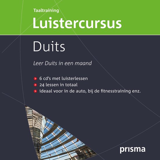 Prisma luistercursus Duits - cover