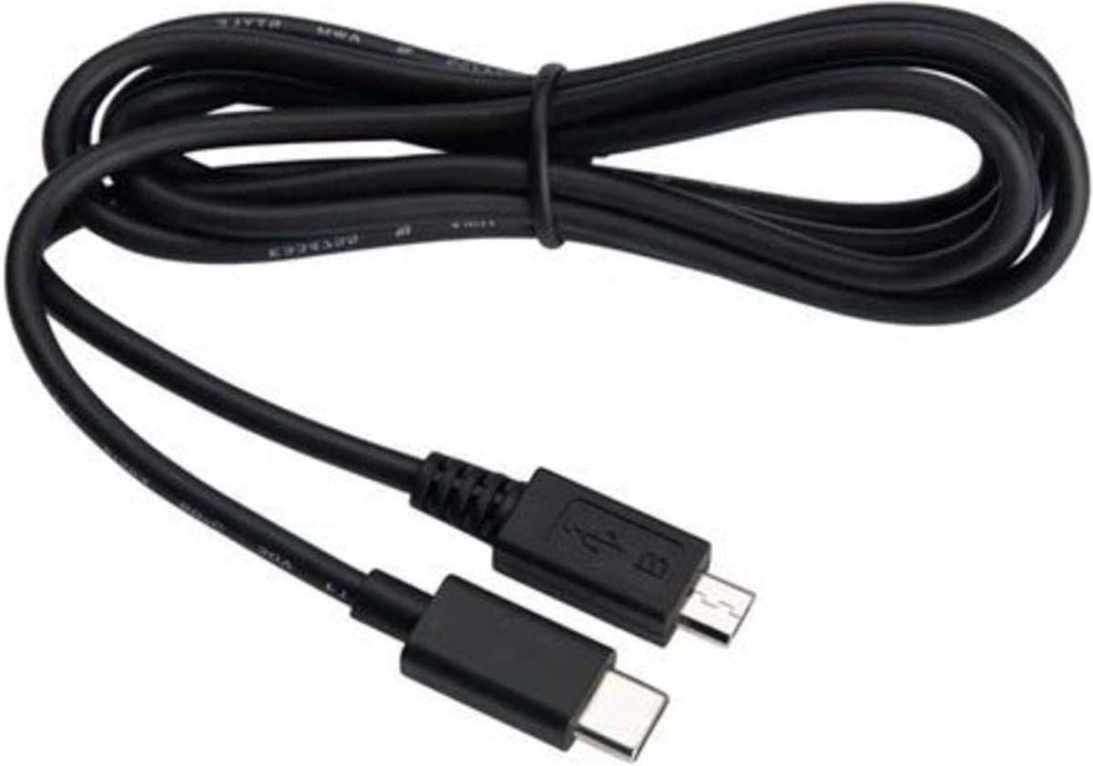 USB-C naar USB-kabel - Zwart
