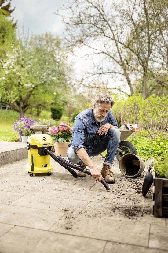 Karcher WD 3-18 V-17/20 Accu Nat- en droogstofzuiger - 1.628-550.0