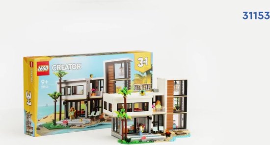 LEGO Creator 3en1 La maison moderne 31153