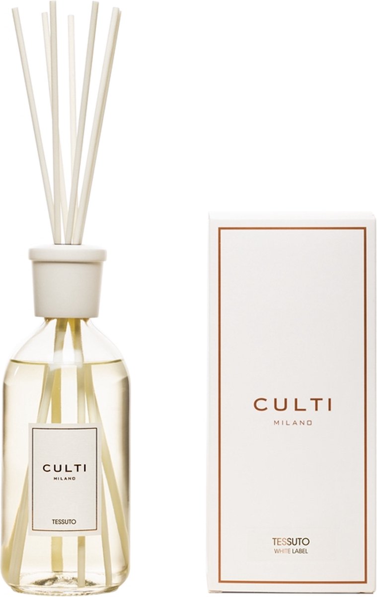 Culti Geurstokjes White Label Tessuto Fragrance Sticks 500ml
