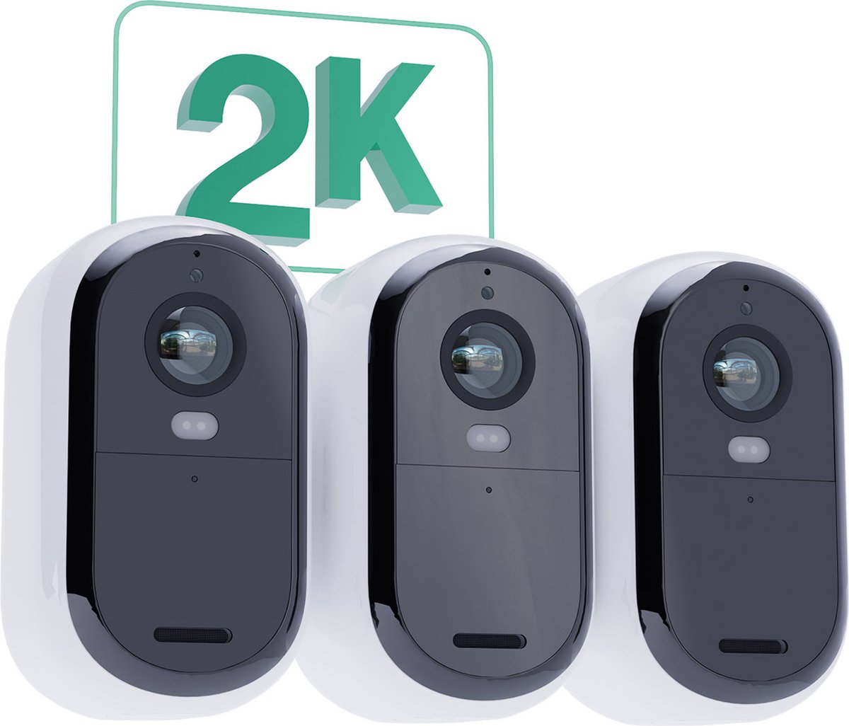 Arlo Essential 2K draadloze beveiligingscamera voor buiten - 3 IP-Camera's – foto 8