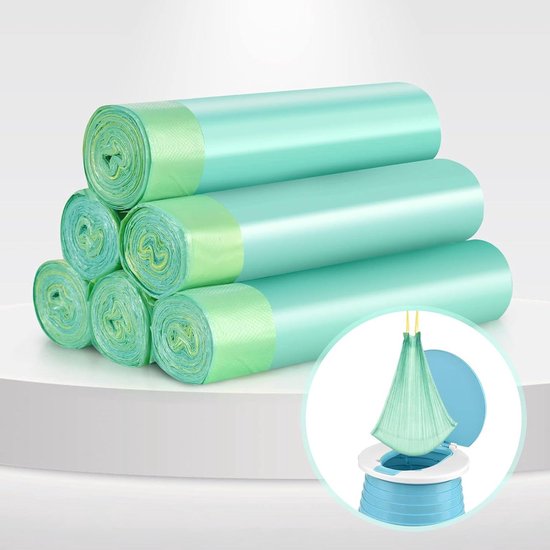 Baby Reispotje Buiten Draagbaar Toilet Voor Kinderen Peutertoilet Opvouwbaar Met Pu Kussen Tpr Plastic Hoes Stabieler Antislip Gemakkelijk Mee Te Nemen En Te Wandelen Met Opbergtas 20 Plastic Zakken
