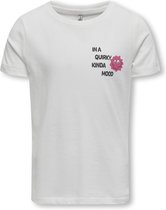 T-shirt Filles ONLY KOGLANA LIFE S/ S O-NECK TOP BOX JRS - Taille 134/140