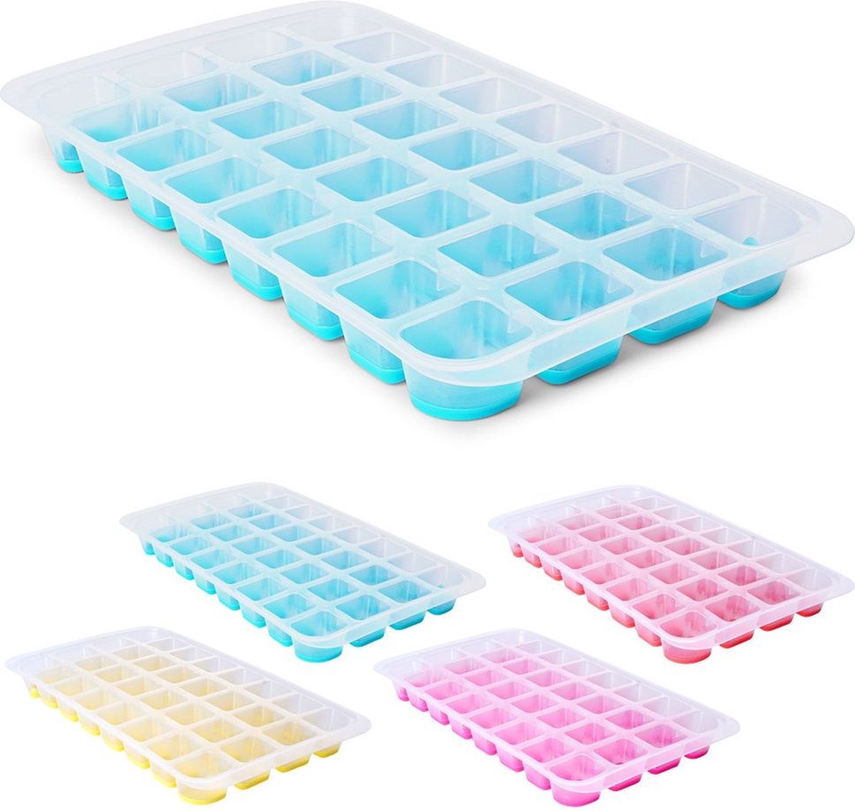 Ijsblokjesvorm Silicone 32,5x18 cm - Ijsblokjes