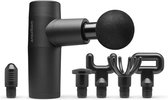 Bol.com Mini massagepistool - 6 massagekoppen - vibratiestanden - zelfmassage - schouder borst rug - LED-controlelampje - opbergtas aanbieding