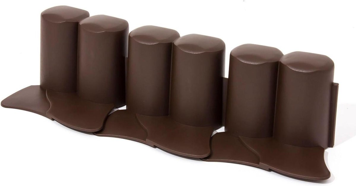 Tuinpalissade Prosper Plast ipal6-r222 302 x 10 cm - bruin - decoratieve scheidingswand