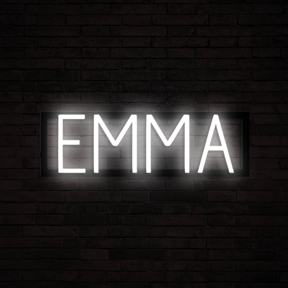 EMMA - Neon LED Lamp Kinderkamer | SpellBrite | 48,04 x 16 cm | 6 Dimstanden & 8 Lichtanim
