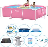 Frame Pool Zwembad Super Deal - 220 x 150 x 60 cm - Roze