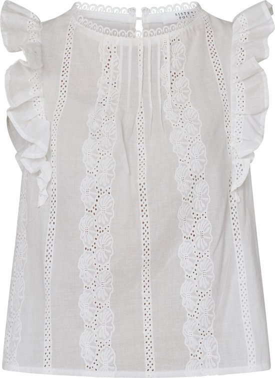 Top SISTERS POINT Noro - Chemisier Femme - White - Taille M