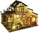 Premium Miniatuur bouwpakket XXL - Bouwpakket - Voor Volwassenen (14+) - Modelbouwpakket - DIY - Poppenhuis – incl. Led Licht en Muziek - Orientaalse Villa