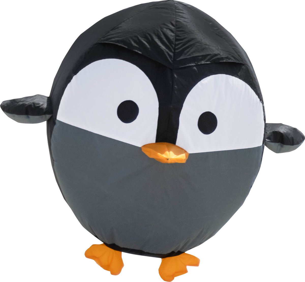 Windzak HQ Bouncing Birdeez Penguin XL 100 cm 126321 Zwart 100 cm