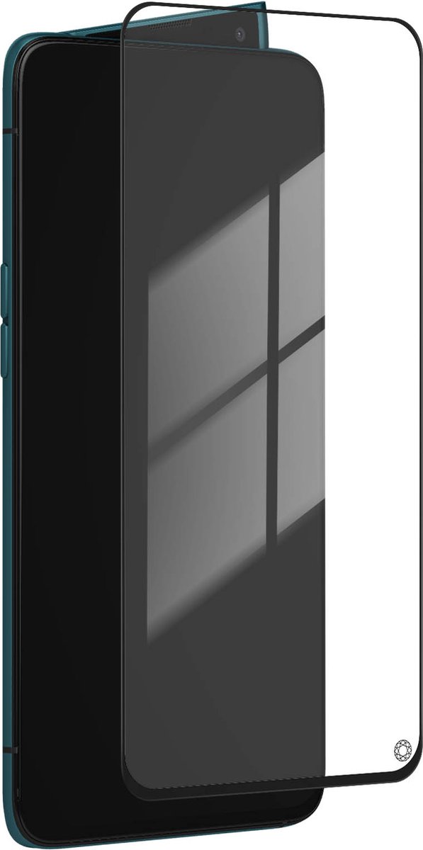 Force Case, Glazen schermbeschermer voor Oppo Reno 10X 2.5D Origineel, Transparant