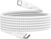 Belkin BOOST CHARGE câble USB 2 m USB 2.0 USB C Blanc