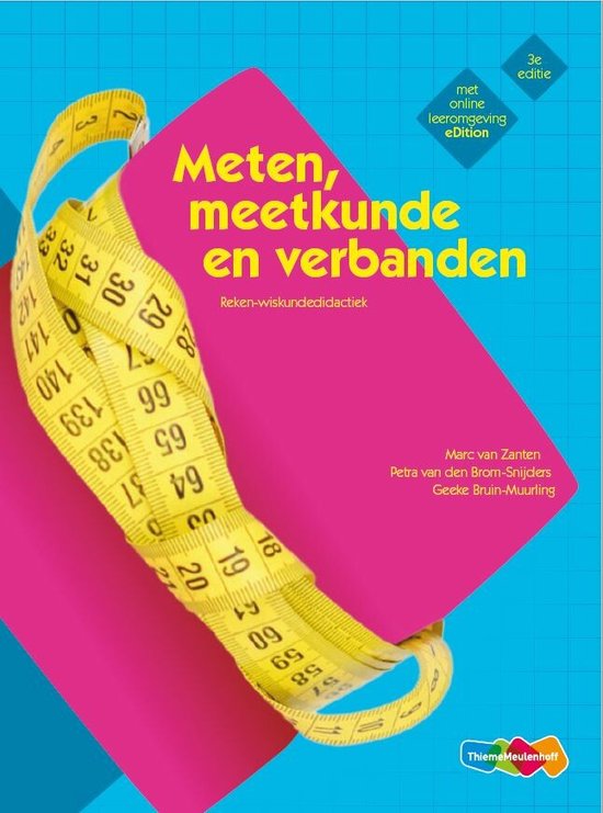 Rekendidactiek: Meten, meetkunde en verbanden 3e druk, inclu ... - cover