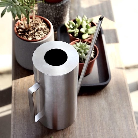 Arrosoir En Inox 1500 Ml - Bec Long Précision - Pour Plantes Intérieur/Extérieur - Design Élégant Et Robuste
