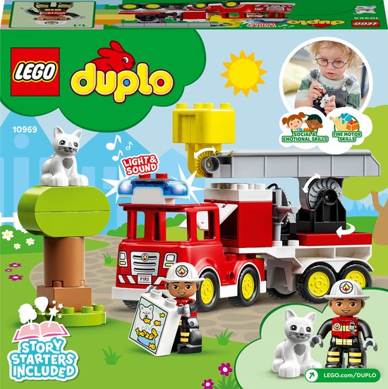 LEGO DUPLO Town 10969 Le Camion de Pompiers